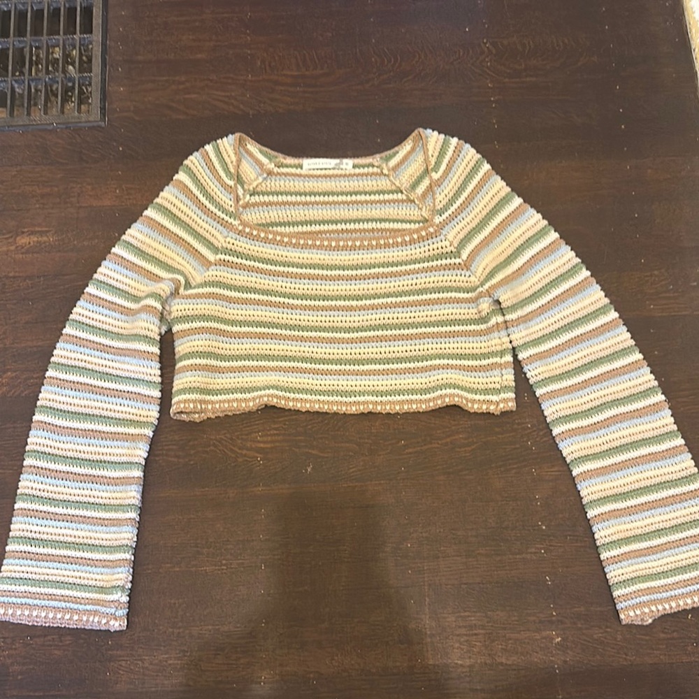 Altar’d State cropped knit sweater.